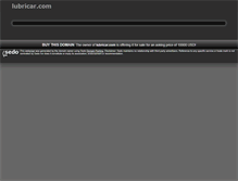 Tablet Screenshot of lubricar.com